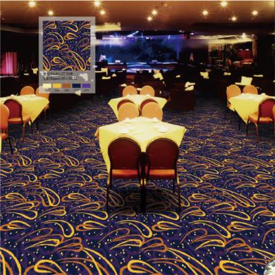 China Best Selling Jacquard Polypropylene Used Casino Carpet for sale