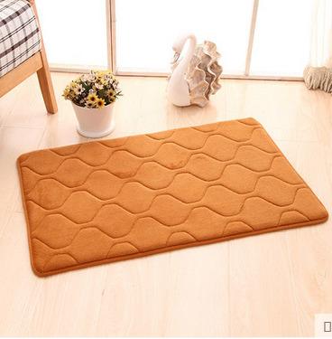 China Sustainable Water Absorb Foam Door Mat For Bath Room for sale