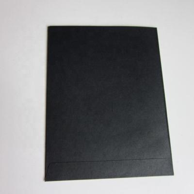 China Custom black business envelope card logo printing a4 paper envelope for sale