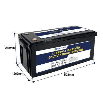 China 5120 Wh Lifepo4 Battery 48v 100ah For Communication Station Refuge Boat for sale