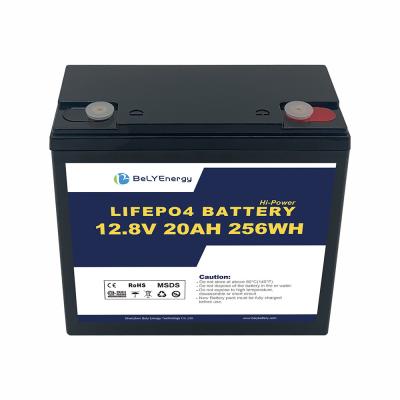 Chine Bely Energy Plus de 80% DoD 12V 20AH batterie LiFePo4 pour le stockage d'énergie / chariots de golf à vendre