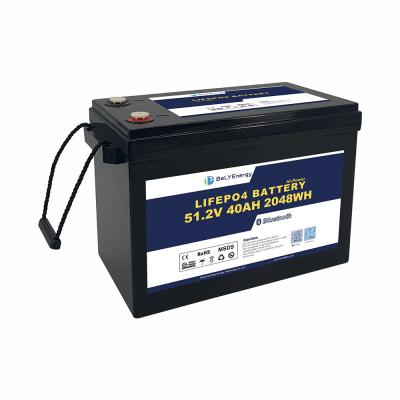 China Bely Energy 5000 Cycles 40AH 48V LiFePO4 Battery For Yachit 100% DOD Solar Use zu verkaufen