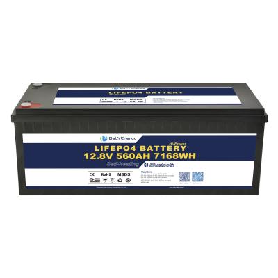 China LiFePO4 Battery 12V 560Ah Rechargeable Economic 5000 Cycles 12v Lifepo4 Battery Pack for sale