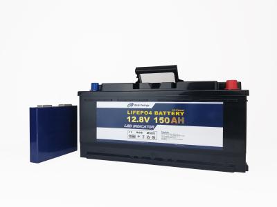 Κίνα 1920WH επαναφορτιζόμενη μπαταρία 12V 150AH LiFePO4 με τον έλεγχο LCD προς πώληση