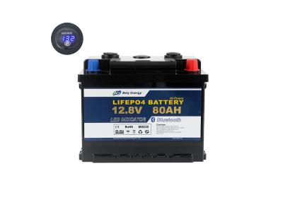 Κίνα Rechargeable 12V LiFePo4 Battery 12V 80Ah Led Light Lithium Battery ,  for Electric tricycle προς πώληση