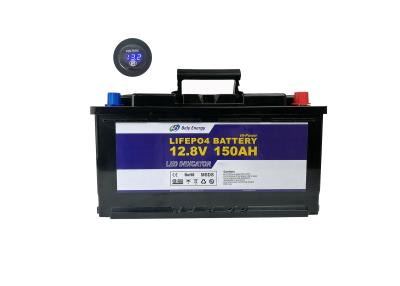 China Batterie 12V 150Ah 1920Wh LiFePo4 mit LED-Lithium Ion Battery For Electric Scooter zu verkaufen