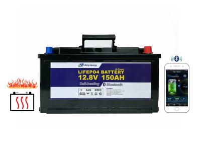 China Het Lithiumbatterij Li Ion Battery 150ah van 12,8 Voltbluetooth met het Verwarmen Te koop