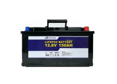 China Batería 1920Wh de Bely 150Ah 12v Lifepo4 Marine Battery Powerwall Lithium Ion en venta