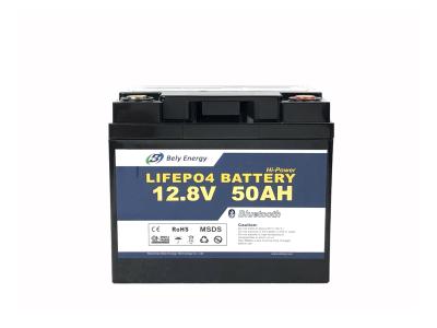 China 12V 50Ah 12 Volt-Lithium-Batterie für mit der Schleppangel fischene Autobatterie kampierendes Bewegungs-Bluetooths zu verkaufen