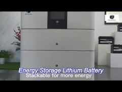 residential energy storage battery stackable series 48v 200ah