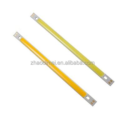 China Substrate aluminum ultra thin cob led 120*10mm strip lamp 15W DC12V 1500lm light source board, suitable for DIY table lamp for sale