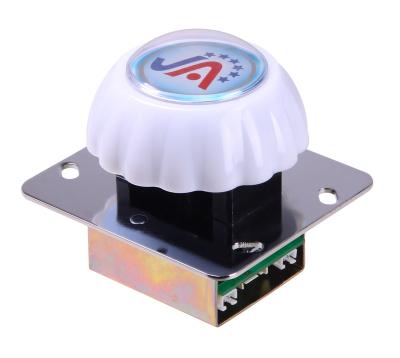 China Light Hot Selling Led Arcade Joystick Omnidirectional Rotary Controller With LED For Game Machine for sale