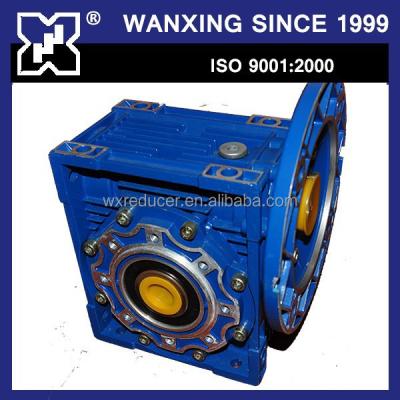 China NMRV 080 aluminum or cast iron motor gear reducer box for sale