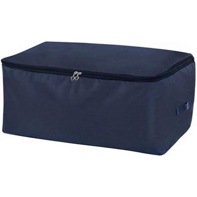 China Modern Foldable Non Woven Closet Organizers Storage Bag Large Storage Boxes For Comforters, Blankets for sale