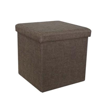 China Best Viable Selling High Quality Square Folding Living Room Storage Stool for sale