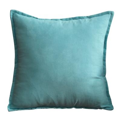 China PP Cotton Falbala The Nordic Pillow Case Faux Suede Cushion Cover Light And Decoration Plug Pillow for sale