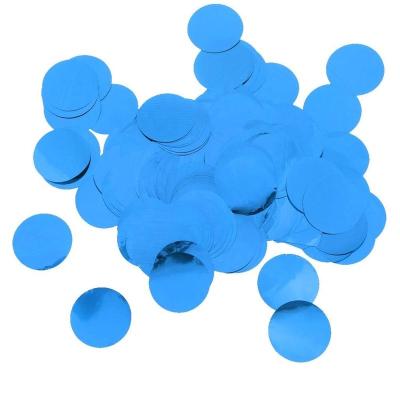 China PVC & PET & paper & Hot Sale 1cm 1.5cm Foil 2.5cm Circle Confetti Bulk Metallic Dots For Birthday Wedding Holiday Party Decoration Supplies for sale