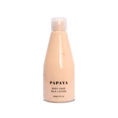 China BLIW Private Label Whitening Moisturizing Whitening Soothing Brightening Body Cream Repair Papaya Milk Body Lotion for sale