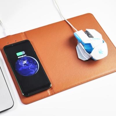 China Fashion non-slip radio mouse pad PU gaming head office mouse pad pad filling mouse pad for sale