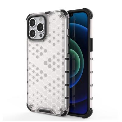 China Shockproof High Quality Shockproof Hybrid Corners Phone Case 4 Honeycomb Design Phone Cover For Xiaomi Note 11S 10C 11 11Lite 11Pro Redmi for sale