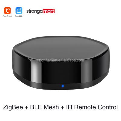 China Also work also used as smart ir controller 2022 ir controller 2022 life app wifi zigbee pass 3-in-1 mesh ir mesh google alexa google voice remote home multifunctional remote control for sale