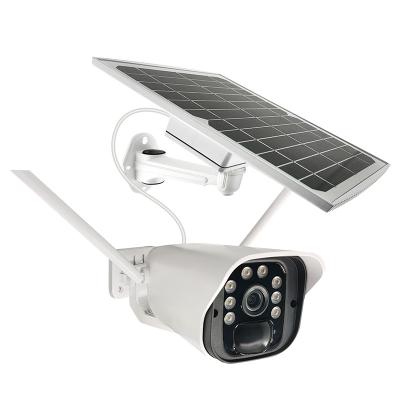 China Strongamart NIGHT VISION Smart Solar Camera HD Tuya APP PT Bullet Camera 15600mAH Two Way Audio Wifi IP Solar Camera for sale