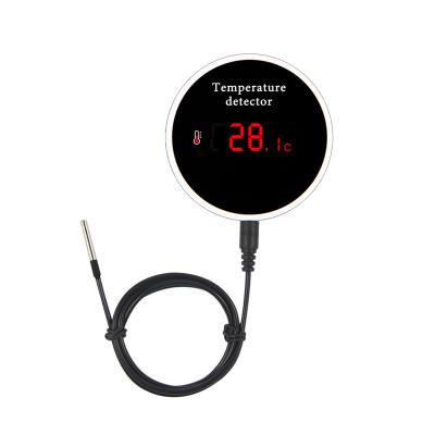 China factory price 3m cable smart detachable temperature monitor tuya wifi temperature sensor digital life display excellent download SM-T5 for sale