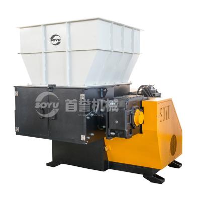 China Factory China Single Shaft Shredder For Plastic, Wood, Metal, Drum, Garbage, Glass for sale