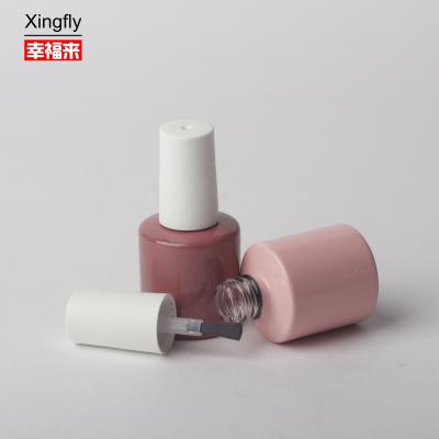 China 7 ml de vidrio vacío botellas de esmalte para uñas en granel Envasado cosmético en forma personalizada en venta