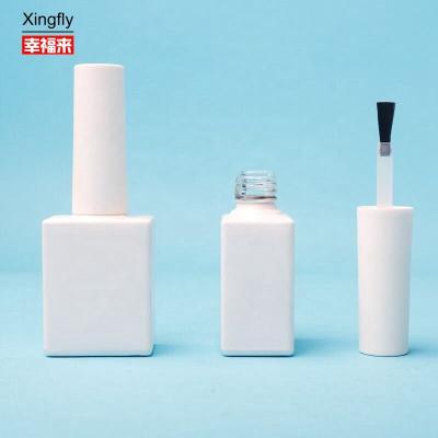 China Coating10ml Nail Polish Bottle Durable Glass Nail Polish Bottle for sale