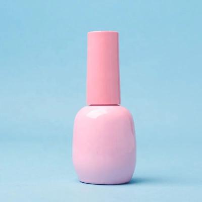 China Contenedor de esmalte de uñas vacío de forma personalizada Manipulación de superficie de impresión de seda en venta