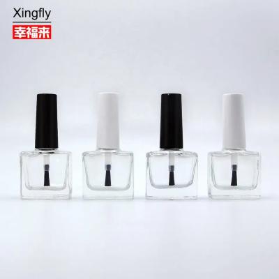 China Vidrio de ámbar vacío para esmalte de uñas Contenedor profesional Superficie lisa en venta