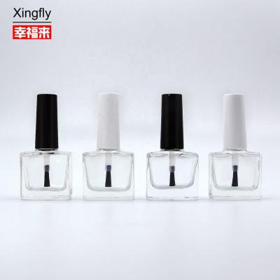 China Botella de esmalte de uñas de 13 ml Botella de esmalte de gel UV vacío y transparente personalizada en venta