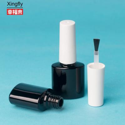 中国 8ml 空のネイルロングボトル ブラシ付き ガラス化粧品ボトル 販売のため