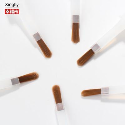 China Nylon Nail Polish Brush Replacement Brush For Gel Nail Polish Base Top Coat Nail Glue Oil for sale