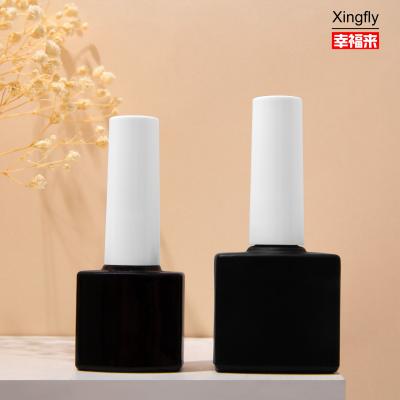 China Uv Gel Nail Polish Gel Polish Square Bottle Empty Finger Nail Polish Bottles for sale