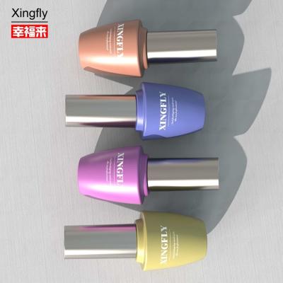 China 15 ml cosmetische verpakking lege nagellakflessen met borstelgel Te koop