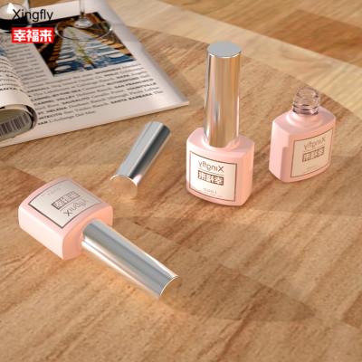 China 7ml Nail Polish Bottle Uv Gel Polish Container Square Empty Nail Polish Glass Bottle for sale