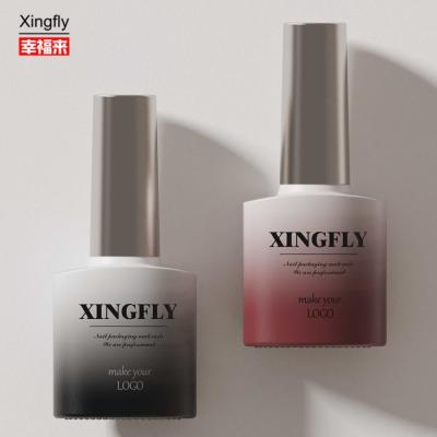 China 8 ml garrafa de esmalte de unhas Design único UV Gel vazio garrafa de vidro cosméticos de esmalte de unhas à venda