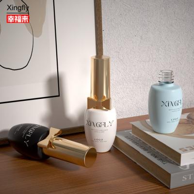 中国 10ml 指のネイルポーチ 容器 ヴィンテージ ネイルポーチ ボトル スクリーン印刷 販売のため