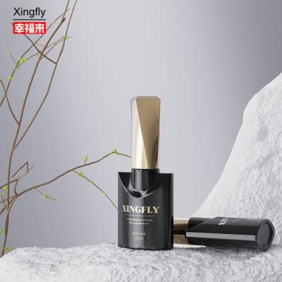 中国 10ml ネイルロングボトル カスタム 空のジェル ネイルロングボトル ブラシキャップ付き ガラスボトル 販売のため