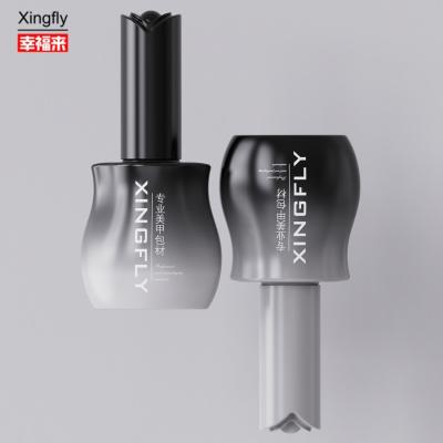 China 12 ml Nagellack Flasche Leerer Gel Nagellack Flasche 12 ml mit Kappe und Bürste zu verkaufen