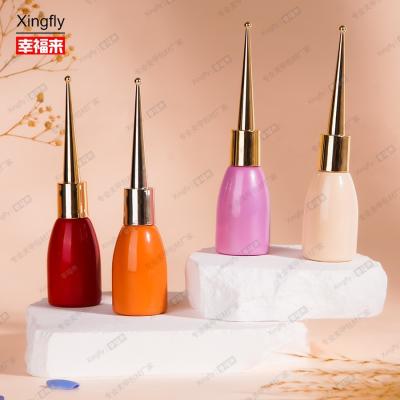 China 12ml Nail Polish Bottle The Gel Bottle Nail Polish Empty Gel Polish Bottles With Brush for sale