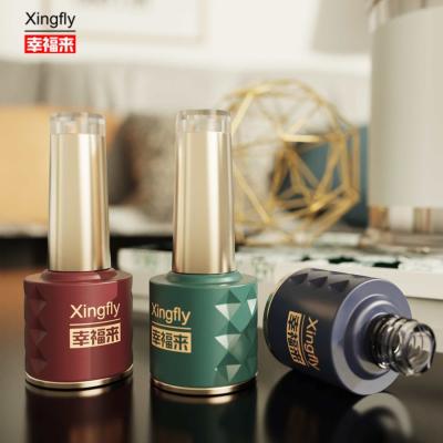 China Botellas de esmalte de uñas de 8 ml Nuevo diseño de gel UV para uñas envasado cosmético botella de vidrio en venta