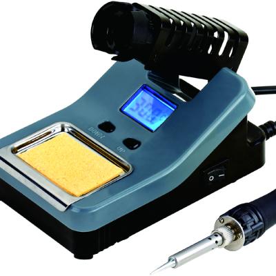 China Electronics Zhongdi ZD-8906N 110-240V 25/30W Compact and Portable Soldering Station with Blue LCD Backlight Display, Pencil Soldering Iron for sale