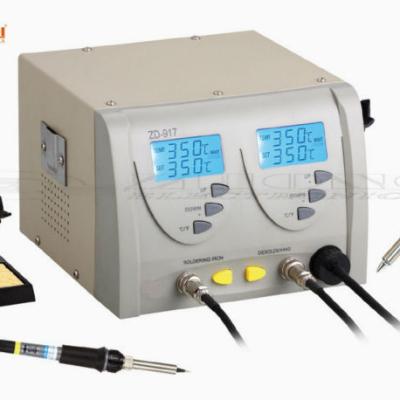 China High Quality Hot Sale Digital Repair Soldering Ningbo ZD Desoldering Station 220X249X170mm for sale