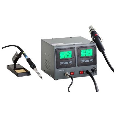 China Tip: Zhongdi ZD-982 160-480 Degree Celsius High Quality Desoldering Copper Gun and Ningbo ZD Station Soldering Hot Air for sale