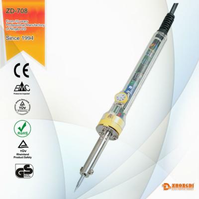 China Zhongdi ZD-708 30W Electric Repair Soldering Iron Kit With Temperature Adjustment For Reliable Electronic Circuit Repair By Eliminating Damag for sale