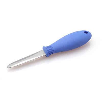 China Non Slip Handle 4 Inch Stainless Steel Oyster Knife Outdoor Kitchen Oyster Shelling Knife Seafood Shucker for sale