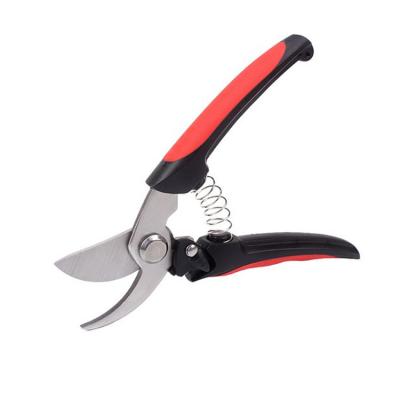 China Hot Garden Cutting Shear Stainless Steel Garden Scissors With Soft TPR Handle Fruiter Scissors Garden Shears for sale